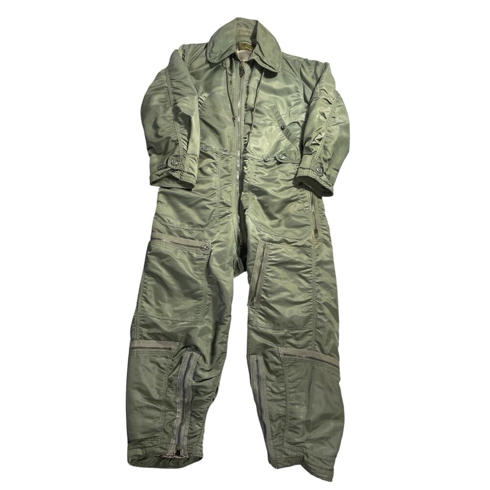 Vintage 1950s‎ USAF CWU-1/P Flying Suit Men's M Short Cold Weather Coveralls
